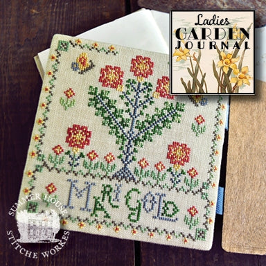 Ladies Garden Journal 6 - Marigold - Summer House Stitche Workes