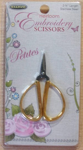 Gold Petite Embroidery Scissors