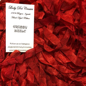 Grubby Sizzle Ribbon - Lady Dot Creates