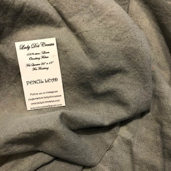 Pencil Lead Osnaburg - Lady Dot Creates