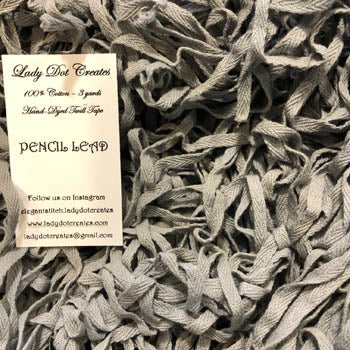 Pencil Lead Twill Tape - Lady Dot Creates