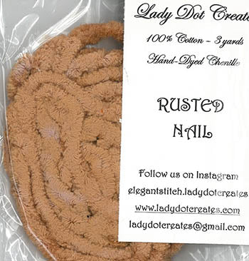 Rusted Nail Chenille - Lady Dot Creates