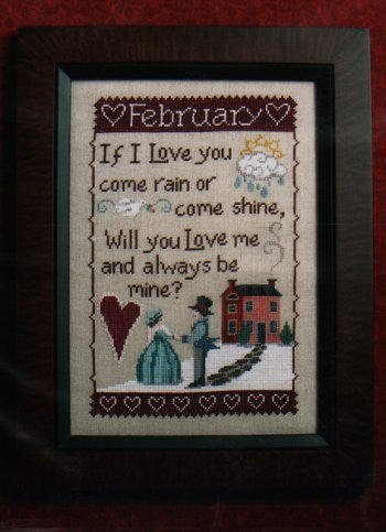 Monthly Sampler Series: February - Waxing Moon Designs