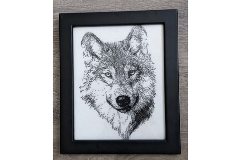 Wolf - Stitching Jules Design