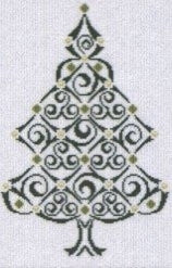 CT 127: Christmas Tree 127 - Alessandra Adelaide Needleworks