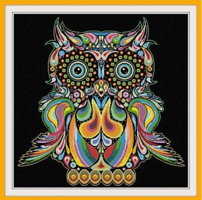 Happy Owl - Alessandra Adelaide Needleworks