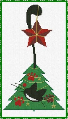 Meow Christmas Tree - Alessandra Adelaide Needleworks