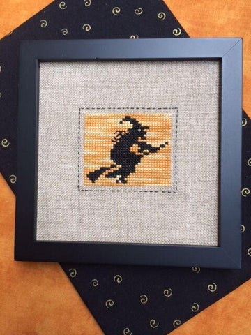 Witch on a Broom - Annalee Waite Designs