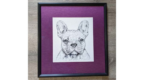 French Bulldog - Stitching Jules Design