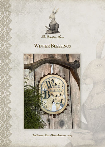 Winter Blessings - Primitive Hare