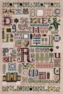 Souvenir Sampler - Drawn Thread