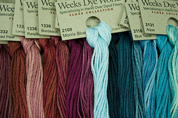 6 Strand Floss C-D - Weeks Dye Works