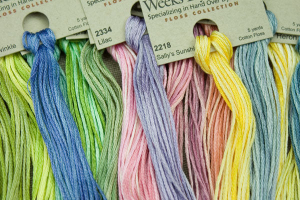 6 Strand Floss S-Z - Weeks Dye Works