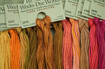 6 Strand Floss M-R - Weeks Dye Works