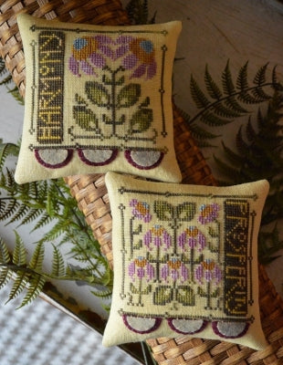 Garden Duet, Penny Pillow Series - Hands on Design