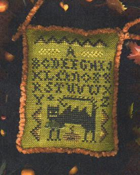 Wicked Cat Sampler - Homespun Elegance