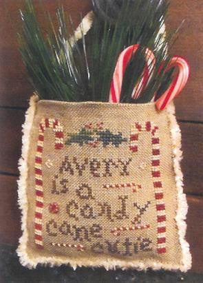 Candy Cane Cutie - Homespun Elegance