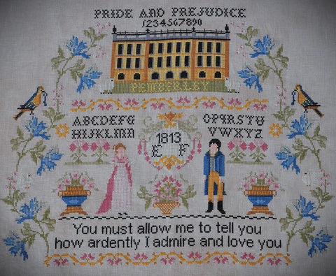 Pride & Prejudice Sampler - Twin Peak Primitives