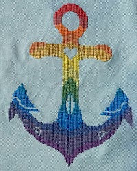 Anchor: Pride - Barefoot Needleart