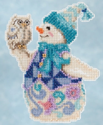 Snowy Owl Snowman - Jim Shore - Mill Hill