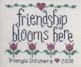 Friendship Blooms Here - My Big Toe
