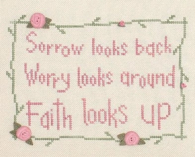 Faith Looks Up - My Big Toe