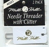 Needle Threader with Cutter - Mill Hill
