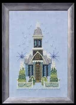 Little Snowy Blue Church - Nora Corbett
