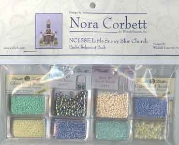 Little Snowy Blue Church - Nora Corbett