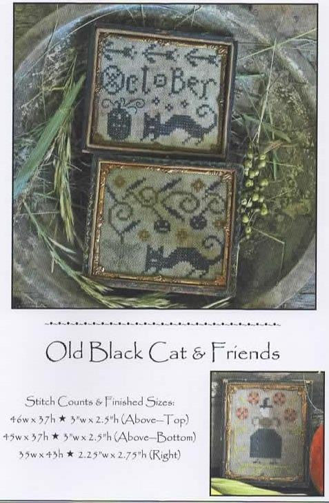 Old Black Cat & Friends - Pineberry Lane