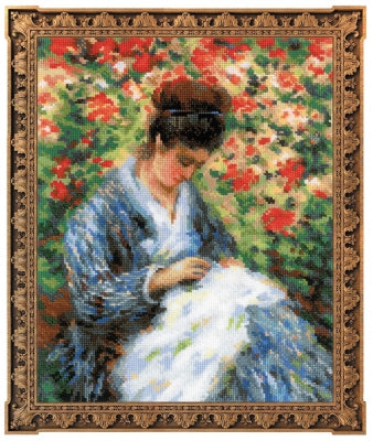 Camille Monet After C. Monet's Painting - Riolis
