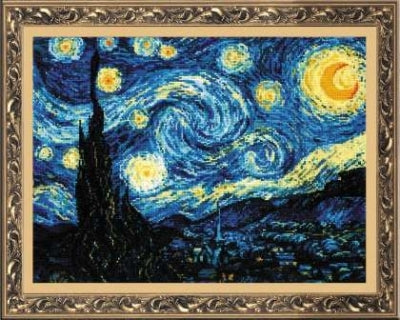 Starry Night After Van Gogh's Painting - Riolis
