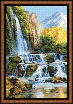 Landscape With Waterfall - Riolis