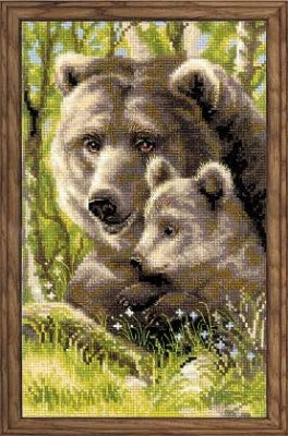Bear With Cub - Riolis