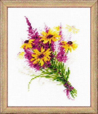 Bouquet With Coneflowers - Riolis