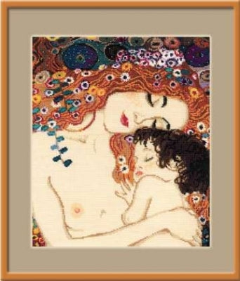 Motherly Love After Klimt's Painting - Riolis