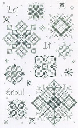 Let It Snow Notecard - Rosewood Manor