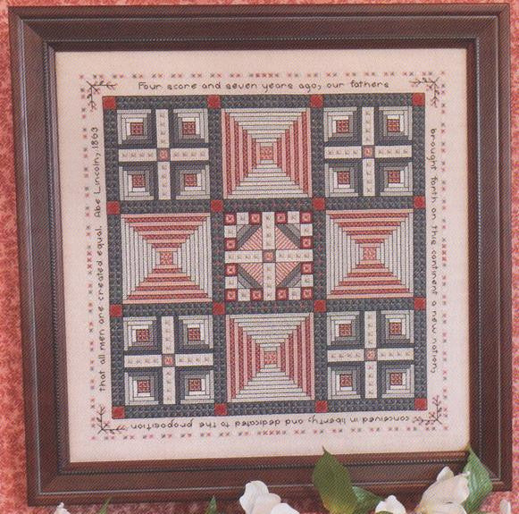 Abe & Mary Lincoln's Quilt Sampler - Rosewood Manor