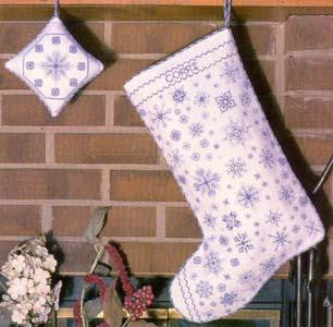 Let it Snow Christmas Stocking - Rosewood Manor