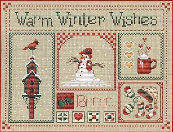 Warm Winter Wishes - Sue Hillis Designs