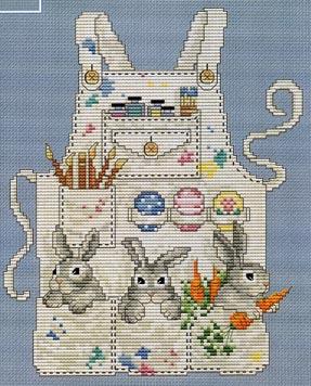 Easter Bunny's Apron - Sue Hillis Designs