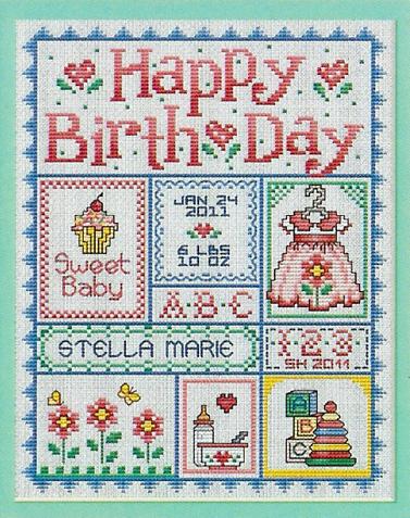 Happy Birth*Day for Girls - Sue Hillis Designs