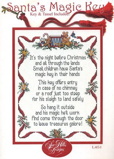 Santa's Magic Key - Sue Hillis Designs