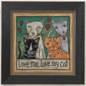 Love Me Love My Cat - Sticks Kits - Mill Hill