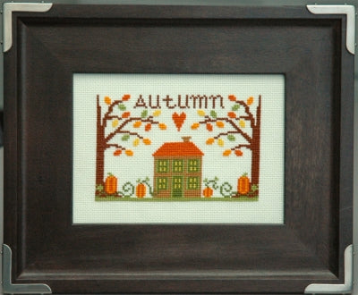 Autumn Leaves & Pumpkins - Tiny Modernist Inc