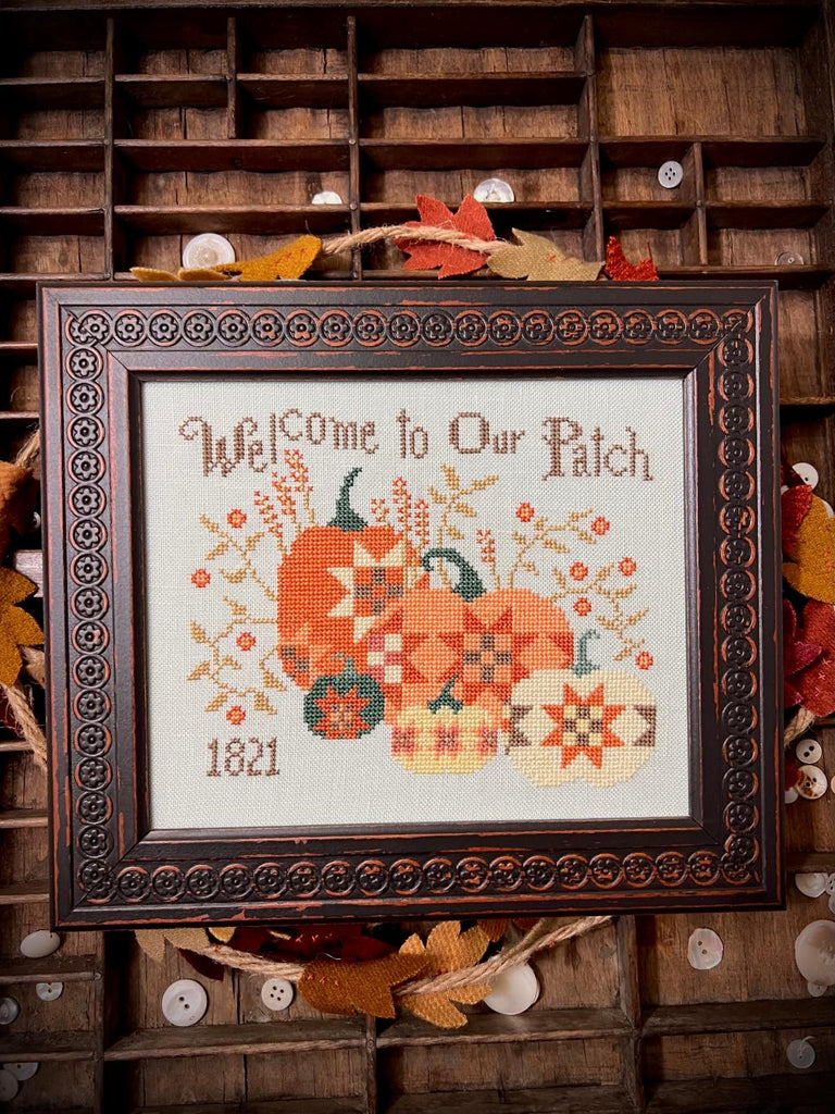Welcome To Our Patch - Annie Beez Folk Art