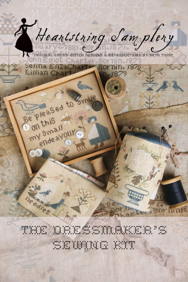 The Dressmakers Sewing Kit - Heartstring Samplery