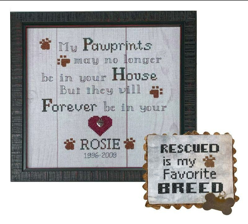 Pawprints On My Heart - Rosie & Me Creations