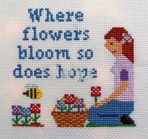 Flower Power - Sister Lou Stitches