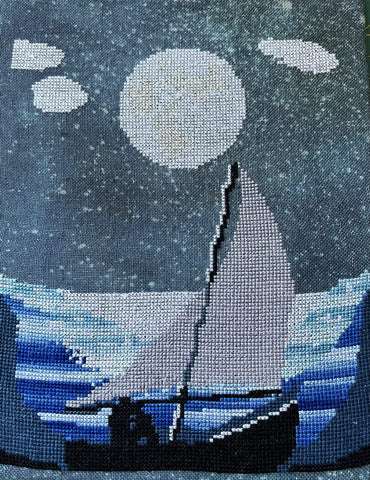 Moonlight Sail - Salty Stitcher Designs